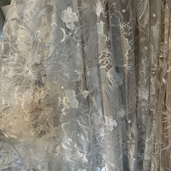 Brand New Rish Bridal Carolina Flowy Wedding Skirt size 6 - Picture 13 of 14
